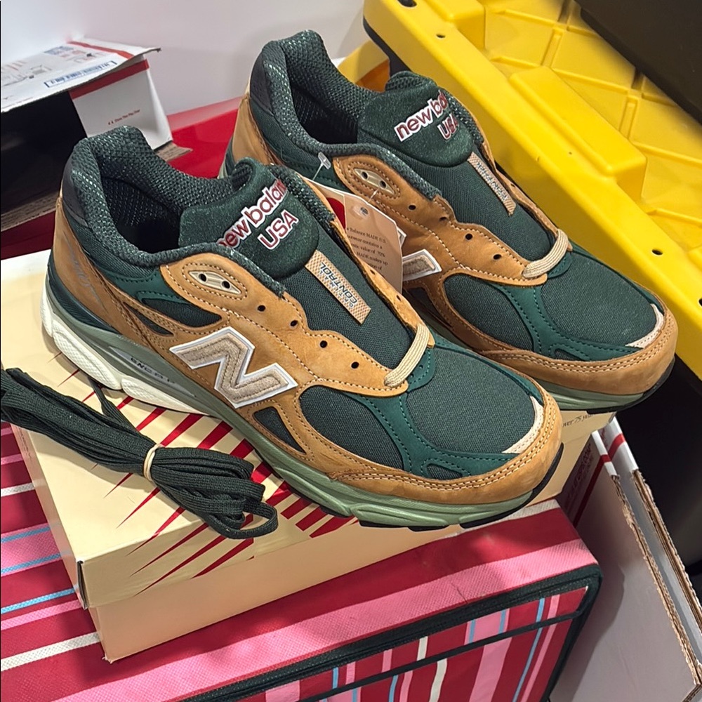 New Balance - Teddy Santis x 990v3 Made in USA 'Tan Green